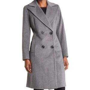 Michael Kors Gray Pea Coat